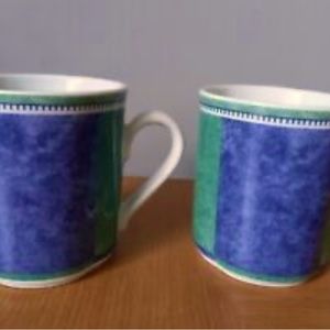 Set of 5 Villeroy & Boch Coffee Mugs. 5 coffee mugs